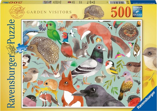 ravensburger Bezoekers van de Tuin puzzel 500stukjes 