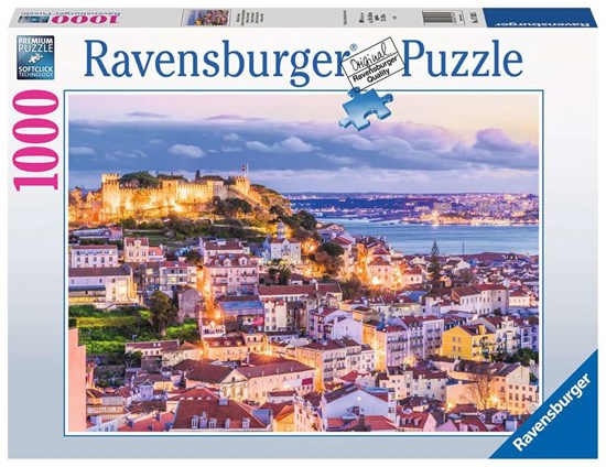 ravensburger Lissabon en het Kasteel puzzel 1000stukjes 