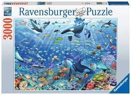 Ravensburger Puzzel Kleurrijke Onderwaterwereld 3000stukjes