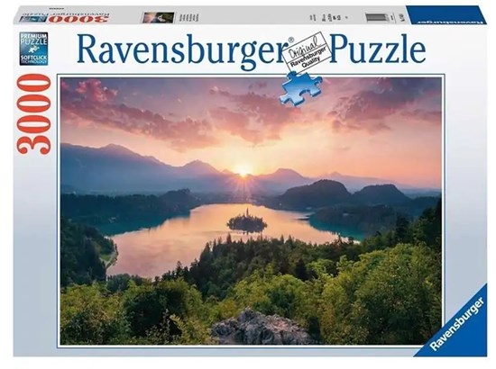Meer van Bled in Slovenië puzzel 3000 stukjes 