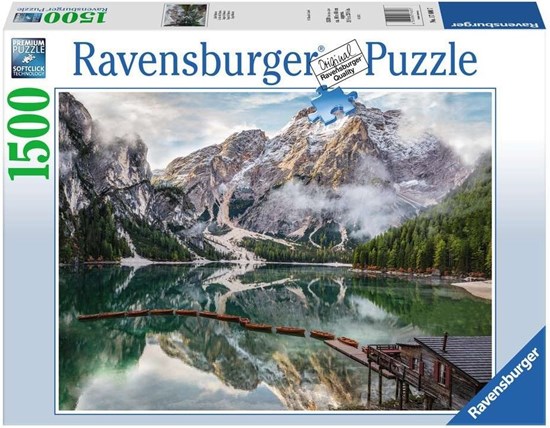 ravensburger Lago di Braies puzzel 1500stukjes 