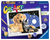 CreArt ravensburger Schilderen op Nummer Hond en Poes met Sterrenhemel met Glinsters & Lijst 9+ 
