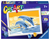CreArt ravensburger Schilderen op Nummer Dansende Dolfijnen in de Zee met Lijst 7+ 
