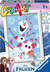 CreArt ravensburger Schilderen op Nummer Disney Frozen Olaf met Lijst 7+ 