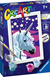 CreArt ravensburger Schilderen op Nummer Uniocorn Dreams Glow in de Dark 7+ 