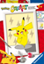 CreArt ravensburger Schilderen op Nummer Pokémon Pikachu met Lijst 7+ 