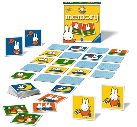 ravensburger  65 jaar Nijntje Mini Memory spel 3+ 