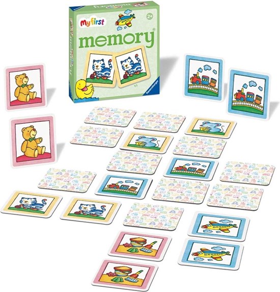 ravensburger My First Favoriete Memory spel 24 Kaartjes 2+ 