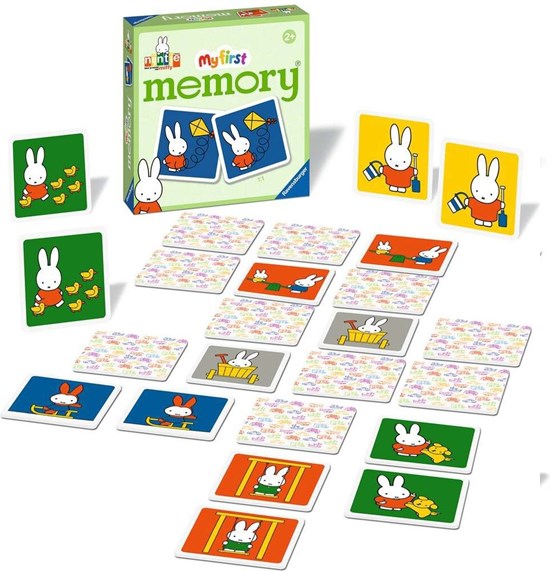 ravensburger Nijntje My First Memory spel 24 Kaartjes 2+  