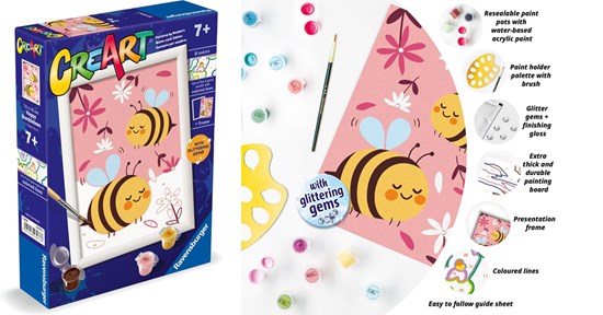CreArt Happy Bumblebees Blije Bijen S.O.N. 7+ 