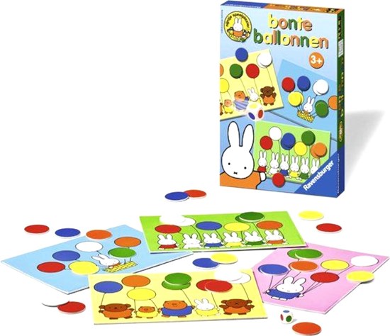 ravensburger Nijntje Bonte Ballonnen spel 3+ 