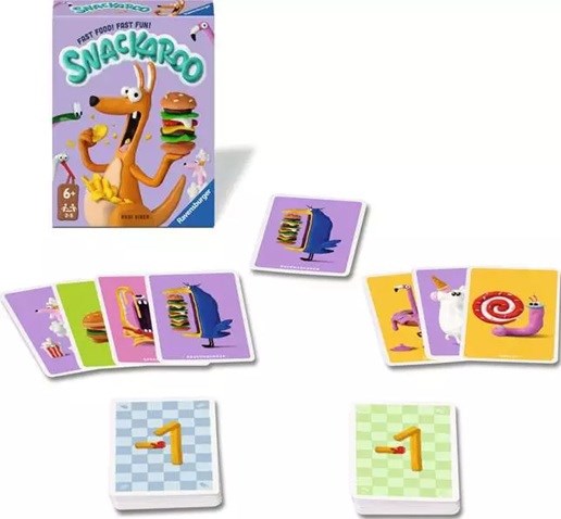 ravensburger Fast Food ! Fast Fun ! Snackaroo Kaartspel 6+ 