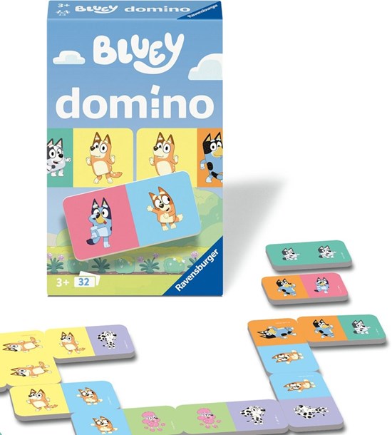 ravensburger Bluey Domino spel 3+ 