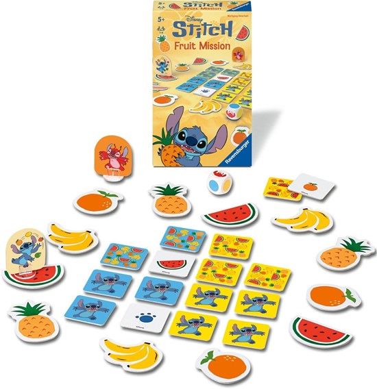 ravensburger Disney Stitch Fruit Mission spel 5+ 