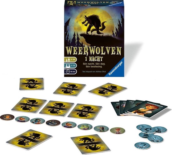 ravensburger Weerwolven 1 Nacht Kaartspel 9+ 