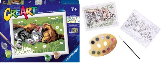 CreArt Slapende Katten en Honden S.O.N. 7+ 