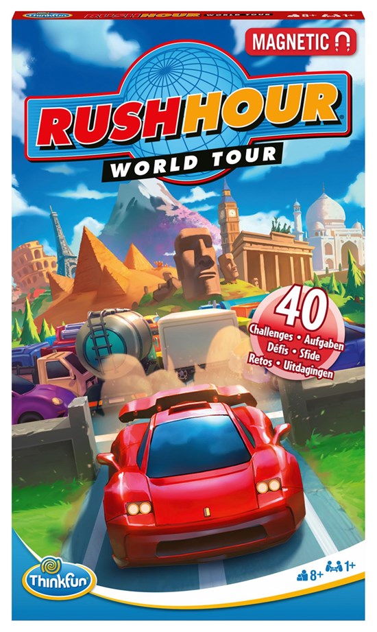 Thinkfun Rushhour World Tour Magnetisch spel 8+