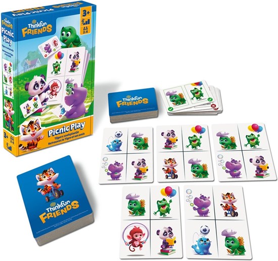 Thinkfun Friends Picnic Play Tijgers Zoekplaatjes spel 3+