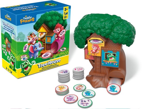 Thinkfun Friends Tree House Kikkers Superglijbaan Spel 3+ 