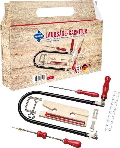 Pebaro Luxe Figuurzaag set 9dlg 8+ 