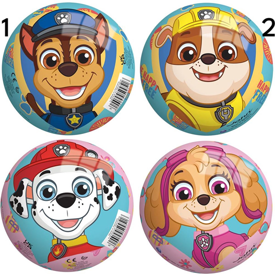 Paw Patrol Mini Voetbal circa 13cm   