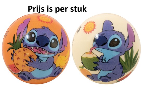 Disney Stitch Schuimbal circa 63mm ø Assorti Kleuren 3+ 