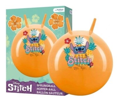 John Disney Stitch Skippyball 50cmø MAX 50kg 3+