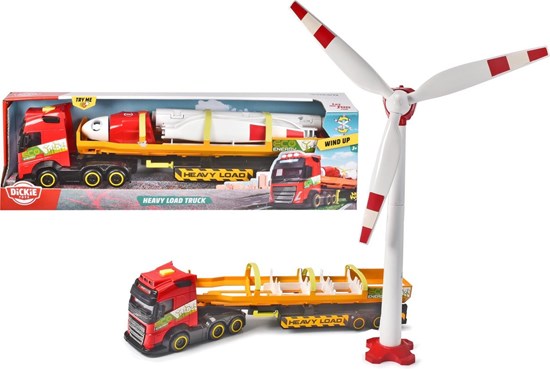 dickie Heavy Load Truck met Windturbine 3+