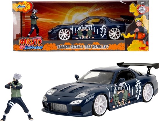 Jada Toys Nartuo Die-Cast 1:24, 1993 Mazda RX-7 11,5x30,5cm 