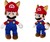 Super Mario Bross Pluche figuur circa 30cm 