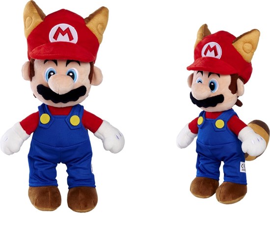 Super Mario Bross Pluche figuur circa 30cm 