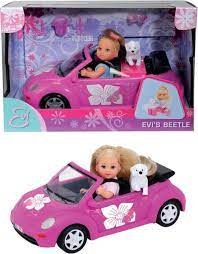 EVI LOVE MiNi POPJE met BEETLE auto 3+ 