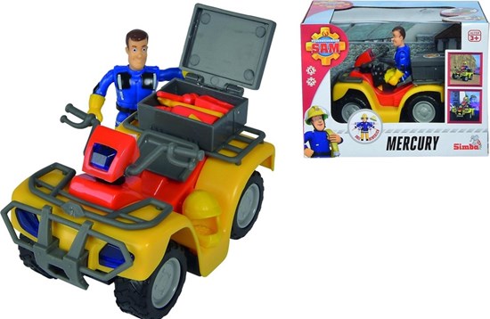 Brandweerman Sam Mercury Quad Met Figuur 3+ 