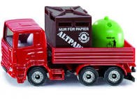 0828 siku TRUCK met RECYCLE CONTAINERS