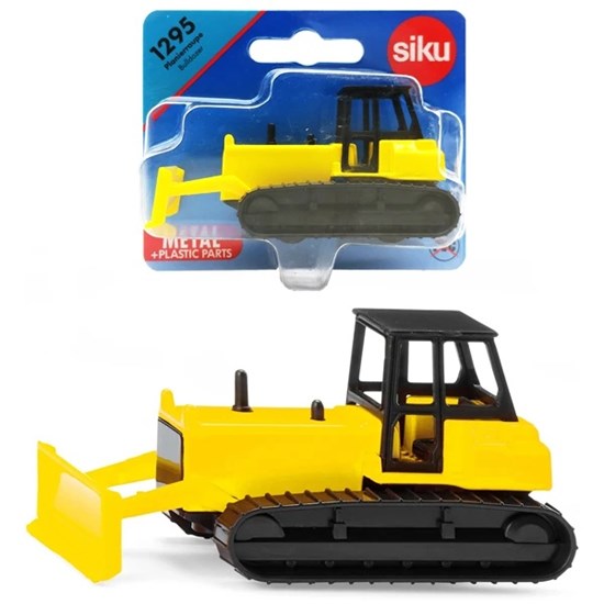 1295 Siku Bulldozer Geel/Zwart 3+