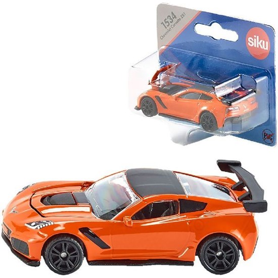 1534 siku Chevrolet Corvette ZR1 Oranje 3+
