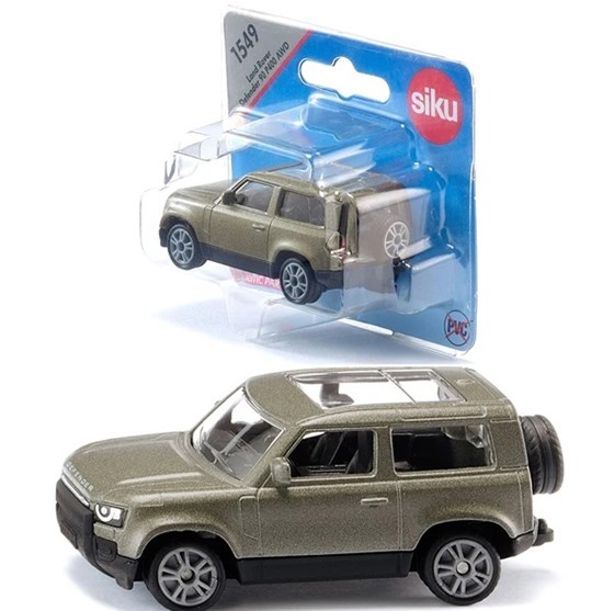 1549 Siku Land Rover Defender 90 P400 4WD Pagena Green Metallic 3+ 