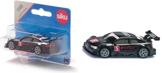 1580 siku AUDI RS 5 RACING zwart 3+