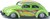 1586 Siku VW Kever Custom Green 3+ 