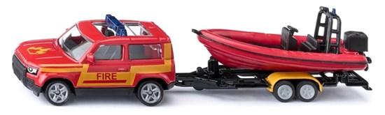1608 Siku Land Rover Defender met Boot 