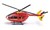 1647 siku County Air Ambulance Helikopter rood