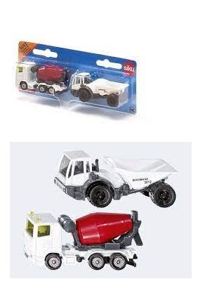1692 siku BETONMOLEN en DUMP TRUCK 3+