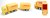 1694 siku Scania R380 DHL Truck met Aanhanger 3+