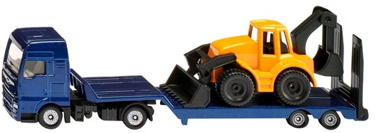 1761 Siku MAN Vrachtwagen met Baggerlader 