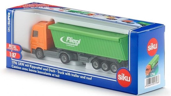 siku 1796  Truck met Kiep aanhanger 1/87 