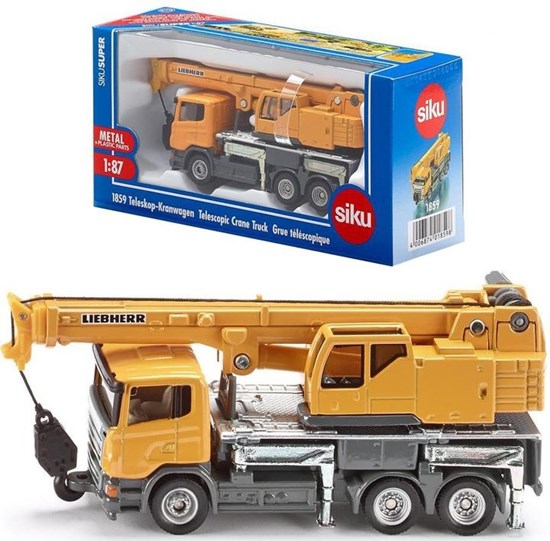 1859 siku Liebherr Telescoop Kraan 1/87 
