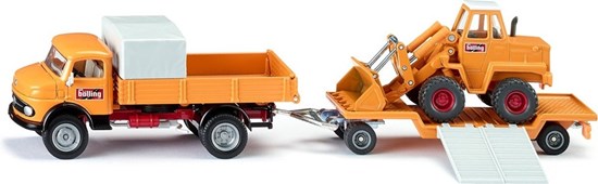 4117 Siku Mercedes Benz 710 met Kramer Bulldozer 1:50 3+