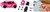6506 My Siku Fiat 500 Princess als Bouwset met Stickers 3+