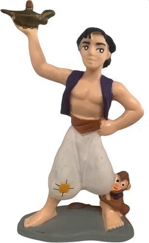 bullyland ALADDIN FIGUUR met AAPJE en  GOUDEN POT