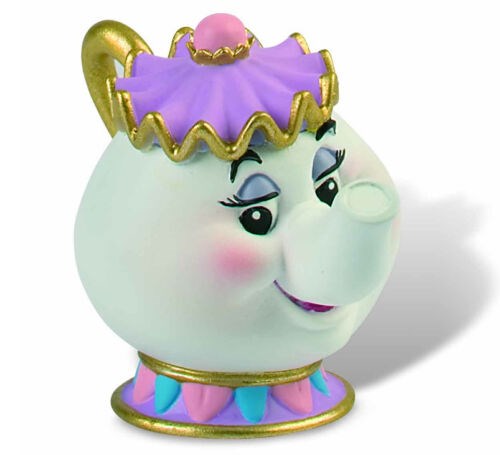 bullyland DISNEY BELLE en het BEEST MEVROUW THEEPOT figuur